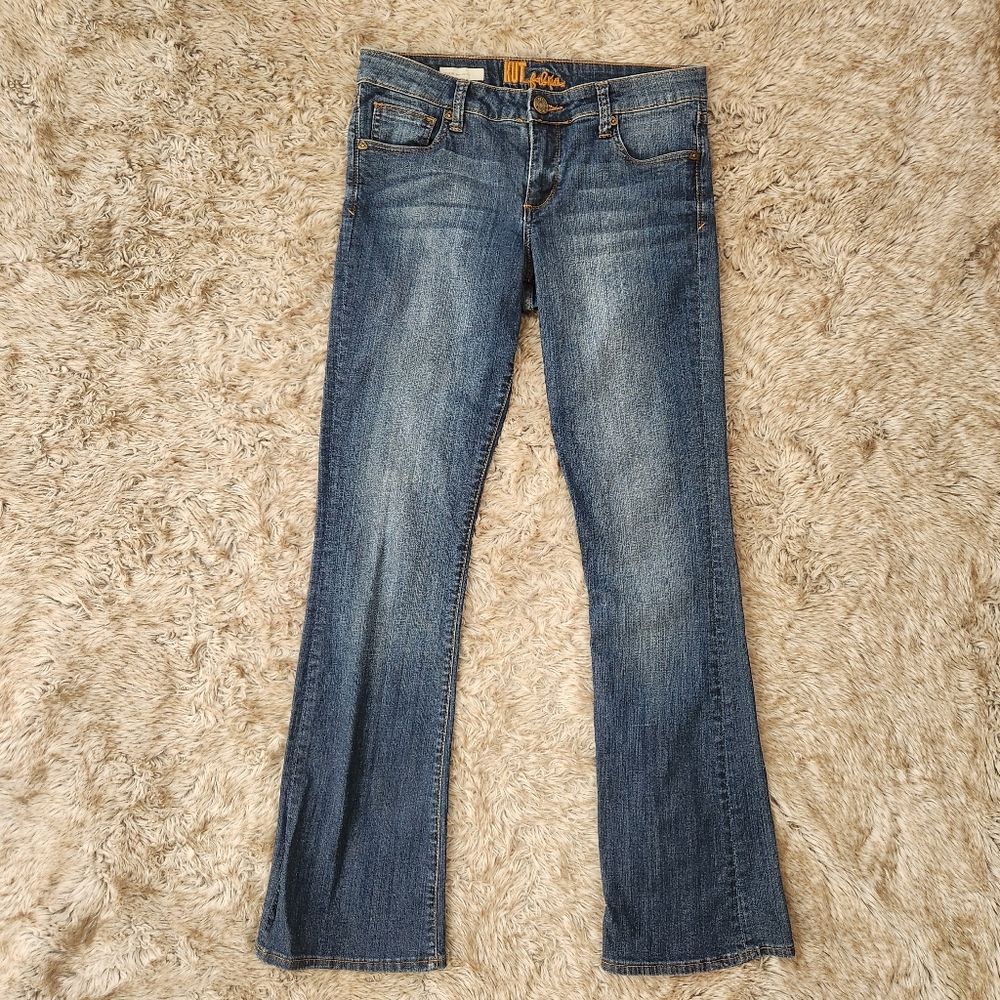 Kut From The Kloth‎ Felicia Baby Boot Cut Jeans Women's Size 6